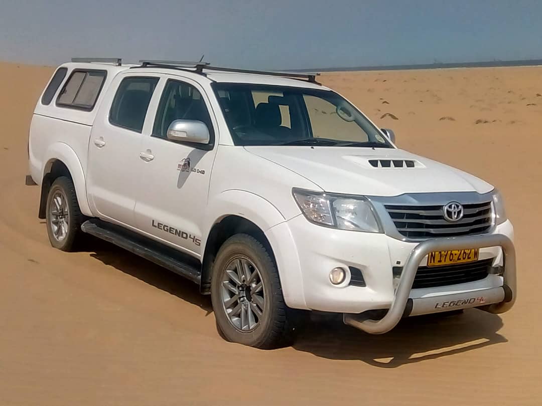 Toyota Hilux Legend in the Walvis Bay dunes
